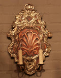 Stel Antieke 18e eeuwse Wandappliques