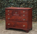 Antieke Mahonie Ladenkast