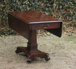 Antieke Mahonie Klaptafel