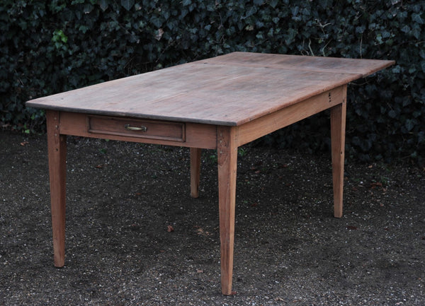 Antieke Tafel met Opklapbaar Blad