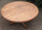 Grote Ronde Antieke Tafel - 0453A.T