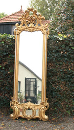 Antieke Hoge Spiegel - 0221.S