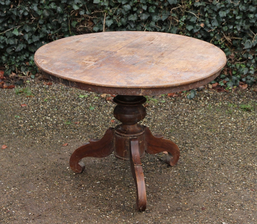Antieke Ronde Tafel - 0396.T