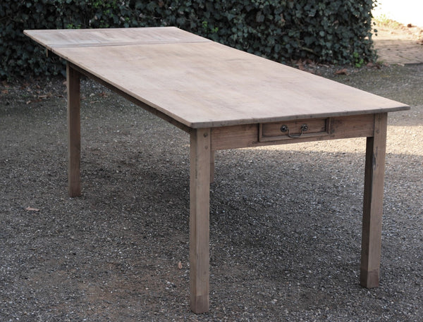 Antieke Tafel met Aanzetblad - 0450.T