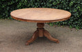 Grote Ronde Antieke Tafel
