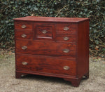 Antieke Mahonie Ladenkast - 0203.D